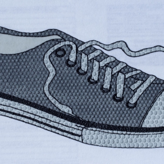 In nổi trên Vải